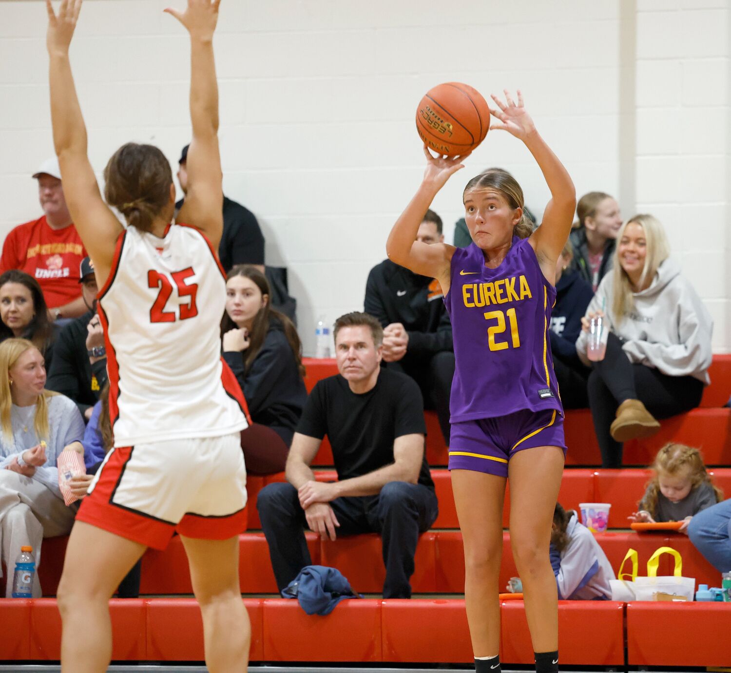 Visitation Christmas Tournament, first round: Ursuline v. Eureka